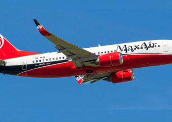 Borno deputy Governor, 100 others escape death as Max Air plane engine catches fire after takeoff from Maiduguri