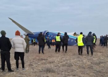 Many feared dead as passenger plane carrying 67 people crashes on Christmas Day
