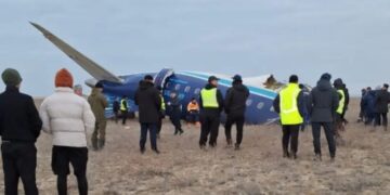 Many feared dead as passenger plane carrying 67 people crashes on Christmas Day