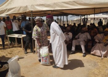 Christmas: Jaba LG Boss Distributes 500 Bags Of Rice, Cash To Widows, Others