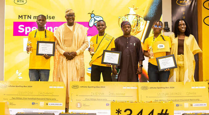 MTNN crowns Ikechukwu 2024 mPulse Spelling Bee Champion