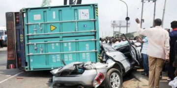 FRSC rescues 6 victims from deadly container accident