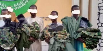 Police arrest 4 suspects supplying military uniforms to bandits in Katsina