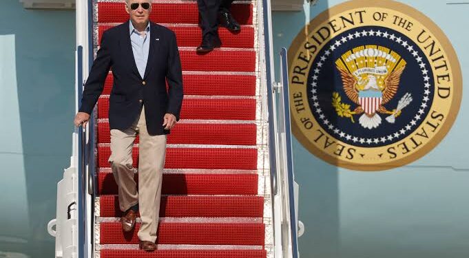 Start of Biden’s visit to Angola overshadowed by son’s pardon