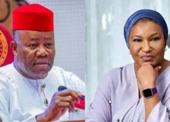 Kingibe storms out of Senate after Akpabio stops motion on FCT demolitions