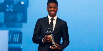 Vinicius Jr named FIFA Best men’s player for 2024