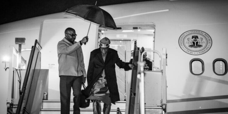 Tinubu arrives Dar es Salaam for Mission 300 Africa Energy Summit