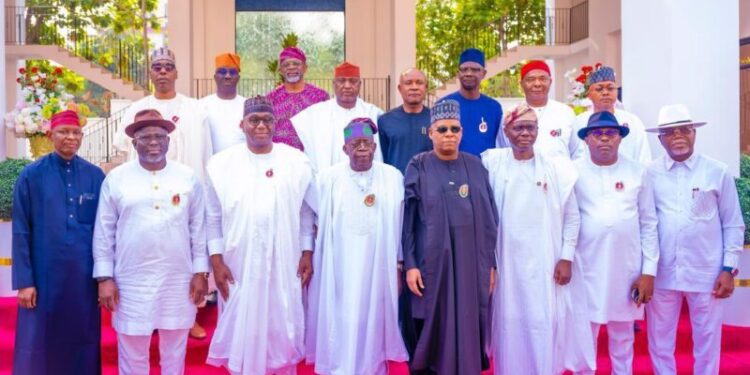 Governors most important link to Nigeria’s development, prosperity – Tinubu