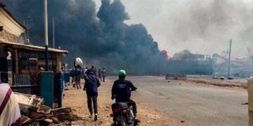 Governor Bago Shocked by Fatal Tanker Explosion at Dikko Junction