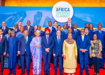 PHOTONEWS: President Bola Tinubu with Tanzanian President, Samia Suluhu Hassan and other African Leaders at the Mission 300 Africa Energy Summit in Dar Es Salaam