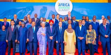 PHOTONEWS: President Bola Tinubu with Tanzanian President, Samia Suluhu Hassan and other African Leaders at the Mission 300 Africa Energy Summit in Dar Es Salaam