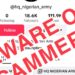 Nigerian Army warns of fraudsters impersonating it on social media