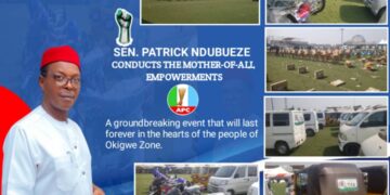 MEGA EMPOWERMENT, JUBILATION IN OKIGWE AS SEN. NDUBUEZE HOLDS CONSTITUENCYBRIEFING