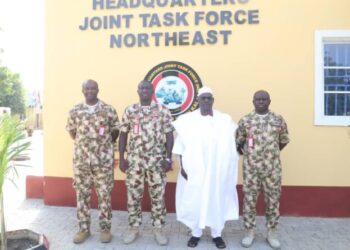 Senator Ndume sympathizes with Nigerian Army over terrorist’s attack in Damboa