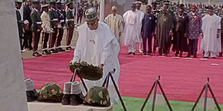 Armed Forces Remembrance: Shettima, Akpabio, others honour fallen heroes