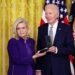 Biden awards presidential medal to Republican Trump critic Liz Cheney