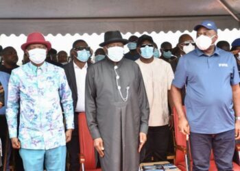 Jonathan flags off new Bayelsa stadium project