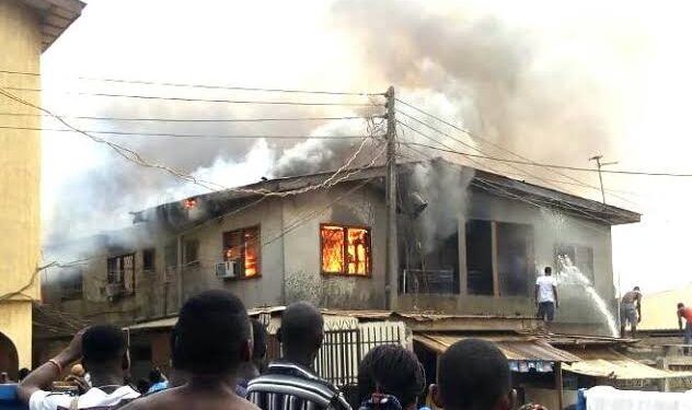 Fire destroys property worth millions of Naira in Ibadan