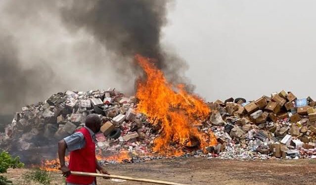 NAFDAC destroys expired, substandard products worth N4.7bn in Rivers