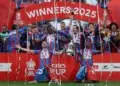 Palace Shock Man City to Lift FA Cup for the First Time