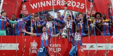 Palace Shock Man City to Lift FA Cup for the First Time