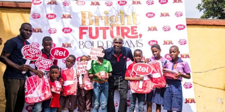 Love Always On: itel Donates Learning Materials, Bags, and Solar Power to students on Children’s Day