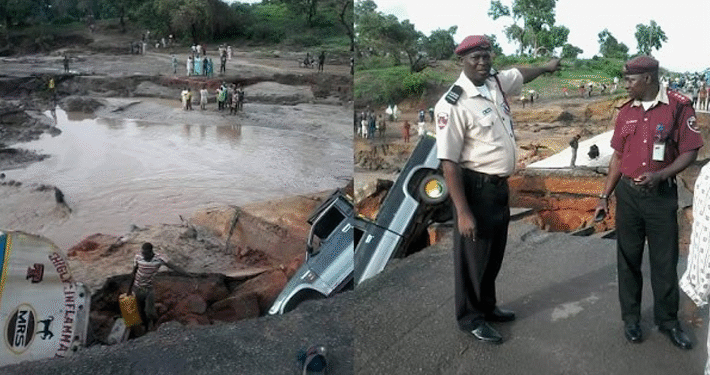 Tinubu Orders Repair of Link Bridge Damaged by Niger Deadly Flood