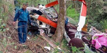 Helicopter With Six Onboard Crashes in Northern India Due To Bad Weather