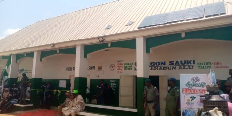 2 Years: Jigawa Governor, Namadi Flags Off Sokoto State Palliative Shop