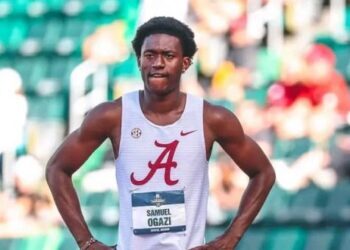 Ogazi Breaks 26-year Record to Win 400m NCAA Title