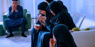 Shettima Visits Aisha Buhari, Mamman Daura In London