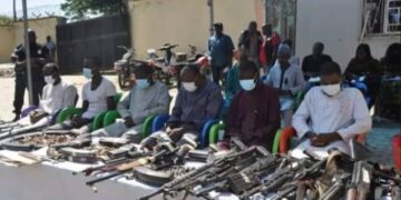 Police Nab 14 Armed Robbery Suspects, Recover Stolen Vehicles, Guns In Kaduna
