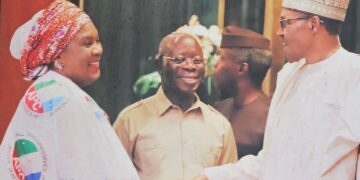 Former APC National Women Leader , Hajia Salamatu Baiwa Umar-Eluma Condoles Late President Buhari’s Family