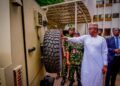 Minister Matawalle unveiles Dicon- Vanquish armoured personel carrier