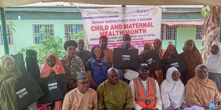 Rotary Club, Partners Distribute Birth Kits to 70 Mothers in Kaduna