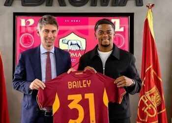 Bailey Joins Roma on Season-long Loan from Villa