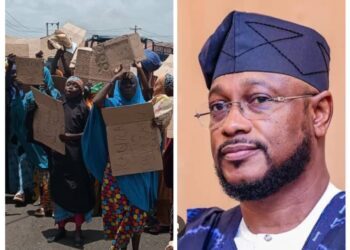 Jimrawa resident of Kaura Namoda LG Protest In Gusau, Accuse Gov Lawal of 2-Year Neglect