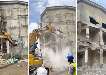 Lagos Cracks Down on Illegal Constructions with Trade Fair Complex Demolition