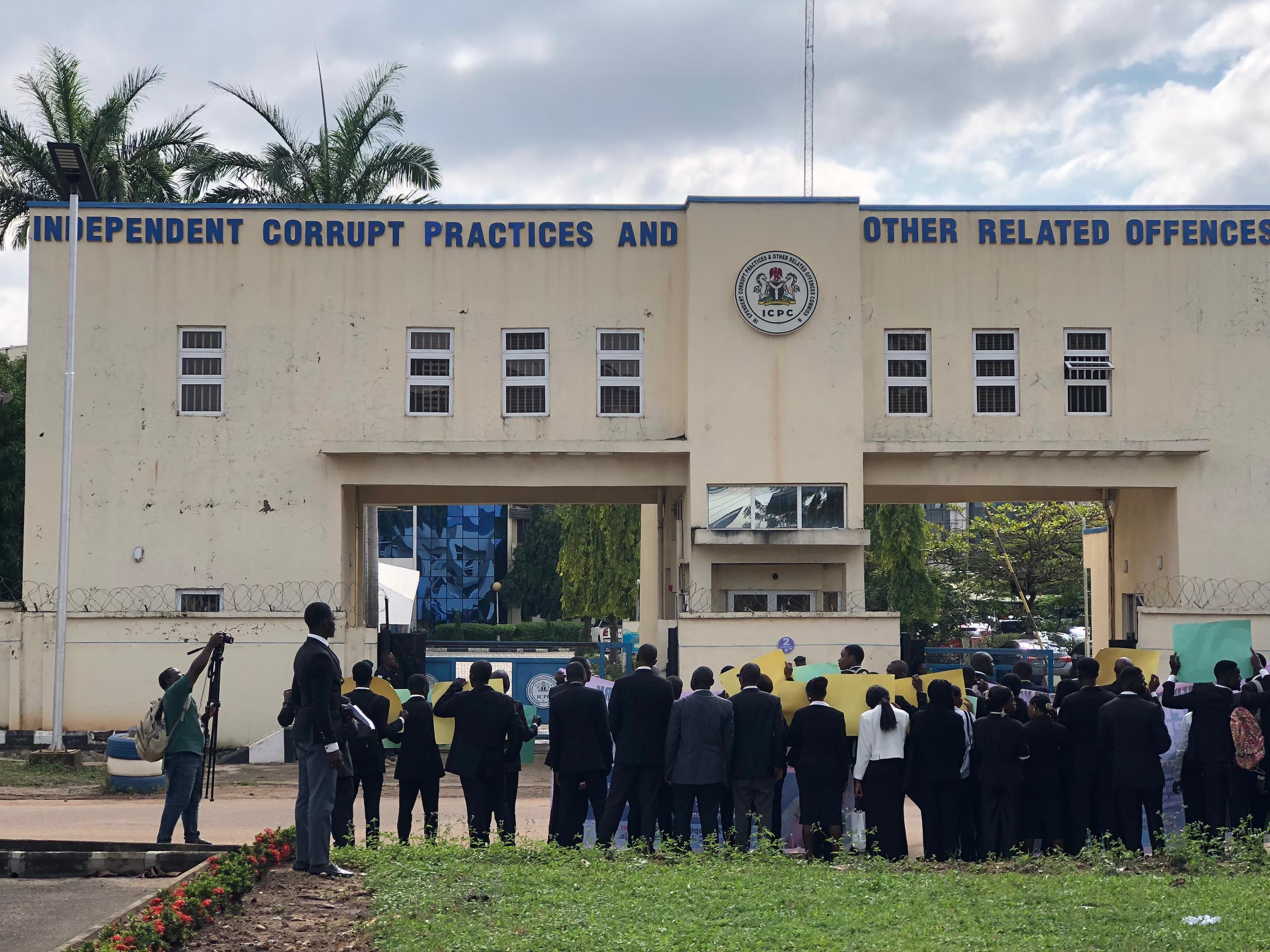 $4B Fraud: Protesters Storm ICPC Over MSM Group's Missing Funds