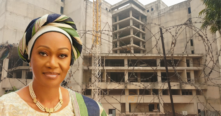 First Lady Secures N20 Billion to Revive Long-Abandoned National Library