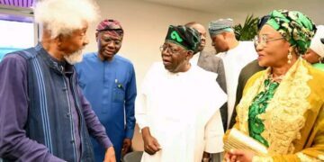 Tinubu, Sanwo-Olu Herald New Era for National Theatre, Preach National Unity