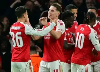 Gyokeres Ends Goal Drought as Arsenal Thrash Atletico 4-0