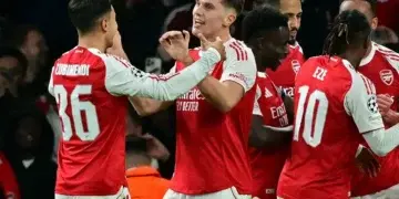 Gyokeres Ends Goal Drought as Arsenal Thrash Atletico 4-0