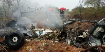 JUS IN: Kenyan Plane Carrying Foreign Tourists Crashes, 11 Killed