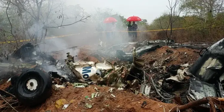 JUS IN: Kenyan Plane Carrying Foreign Tourists Crashes, 11 Killed