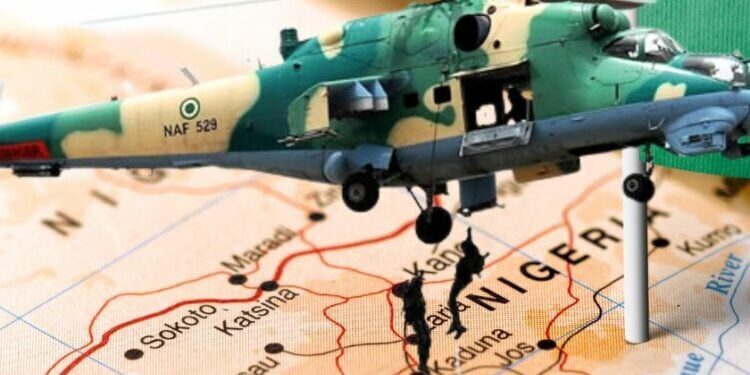NAF Airstrikes Disrupt Illegal Crude Oil Refining Operations in Rivers