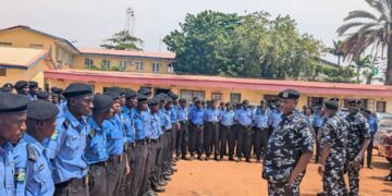Kaduna State Police Command Welcomes The Newly Pass Out Recruit Constables