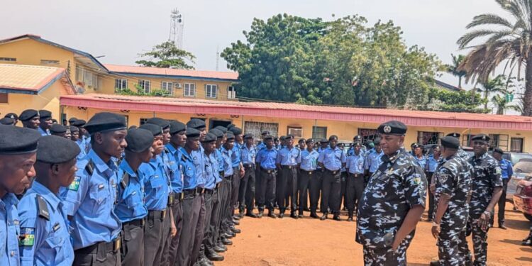 Kaduna State Police Command Welcomes The Newly Pass Out Recruit Constables