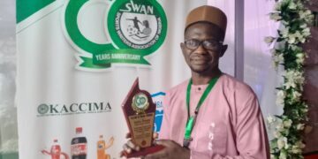 LEADERSHIP Newspaper’s Salifu Usman Receives SWAN Fellowship In Recognition Of Sports Development Efforts