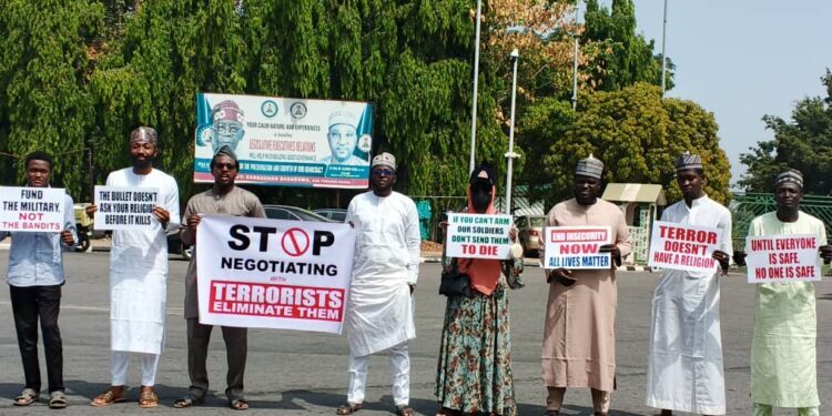 Security Crisis: NMFAC storms NASS, demands release of 253 abducted pupils